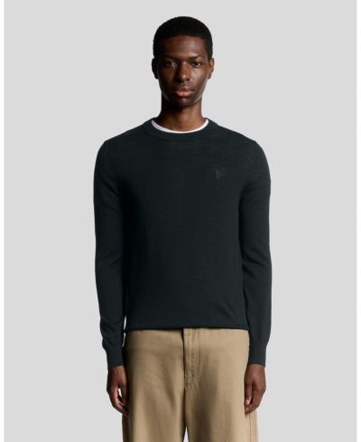 Мужской джемпер Lyle & Scott Tonal Eagle Merino Crew Neck