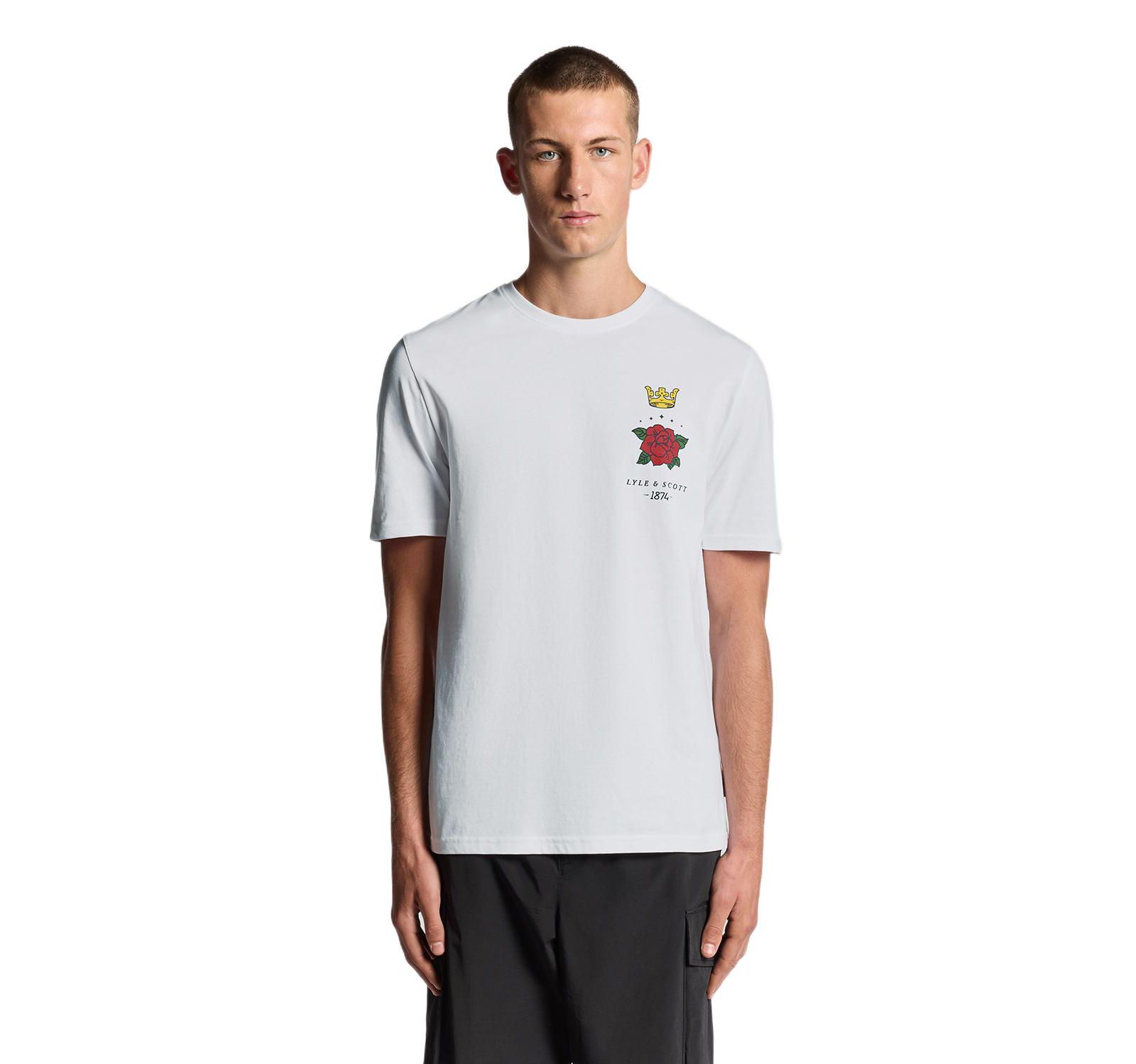 Lyle & Scott Men's Rose And Crown Graphic T-shirt