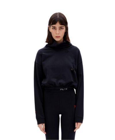 Женский свитшот PCFG Cotton Destroyed High Neck