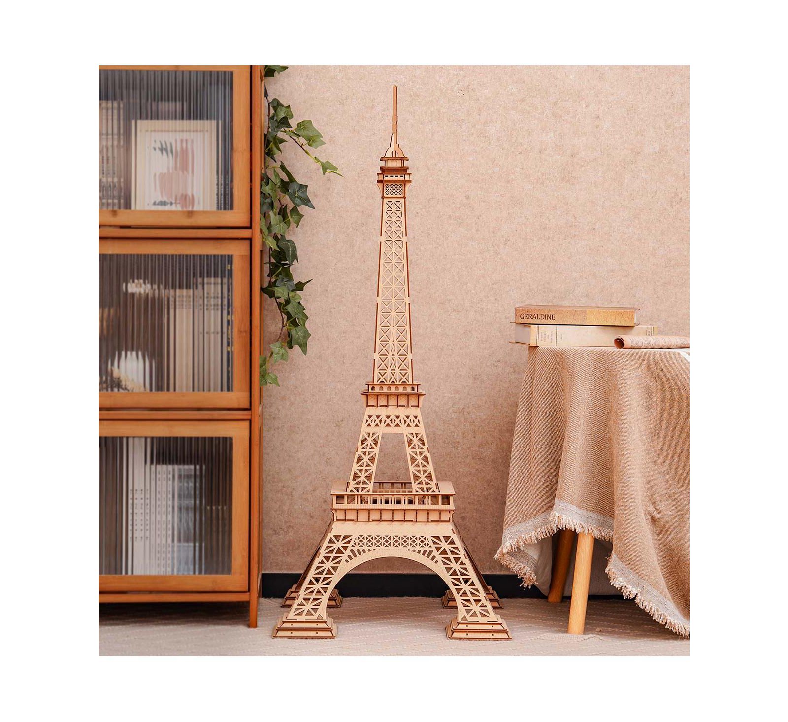 3D-пазл Robotime 3D Puzzles Eiffel Tower Plus Building Model Kits Gift for Teens Adult