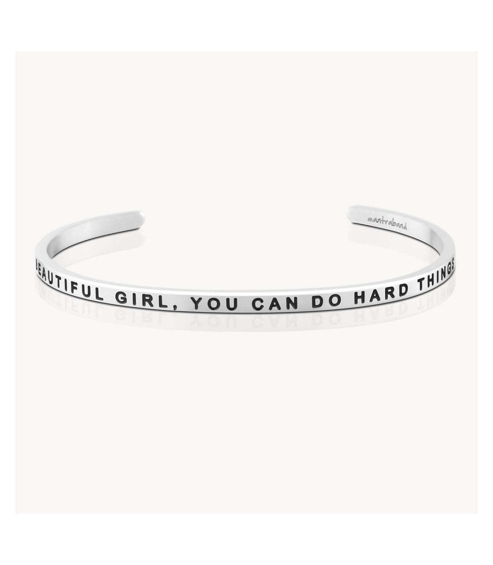 Браслеты Mantra Beautiful Girl You Can Do Hard Things