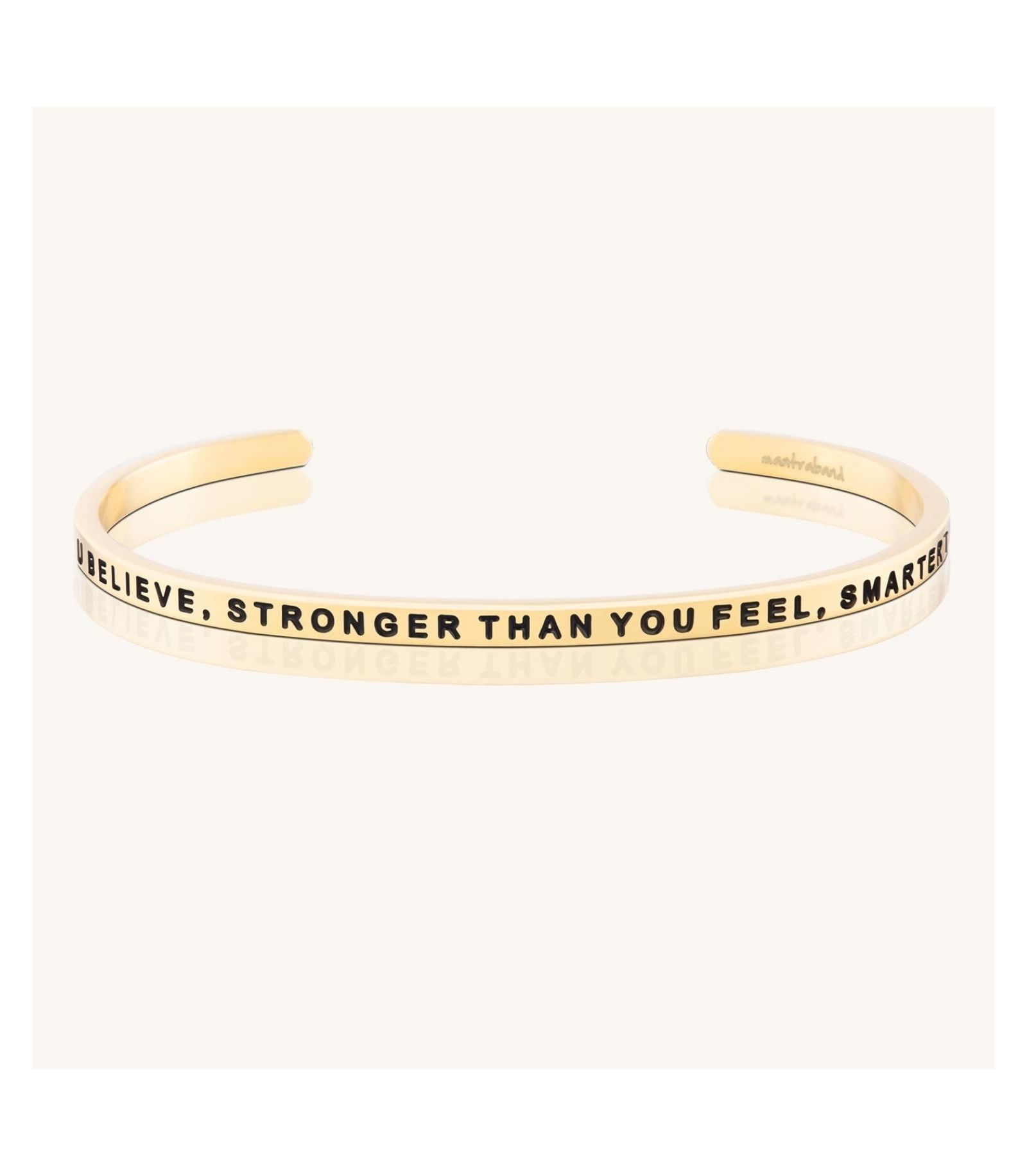 Браслеты Mantra Braver Stronger Smarter