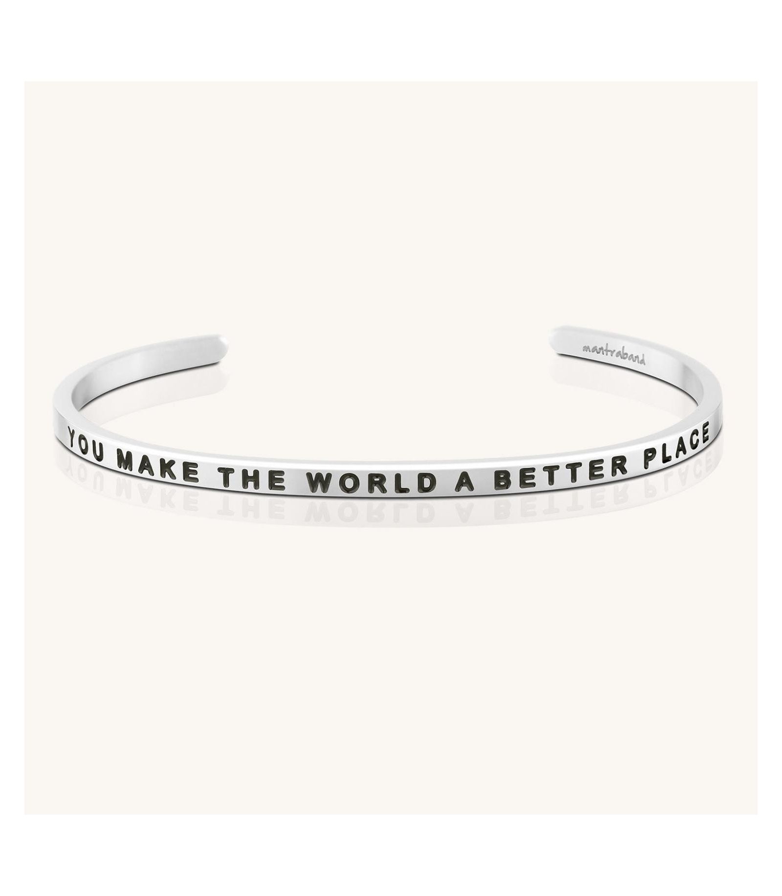 Браслеты Mantra You Make The World A Better Place