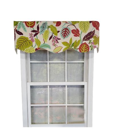 Декоративная занавеска RLF Home Antonia Provence Colorful Leaves and Blossoms 50" X 15"