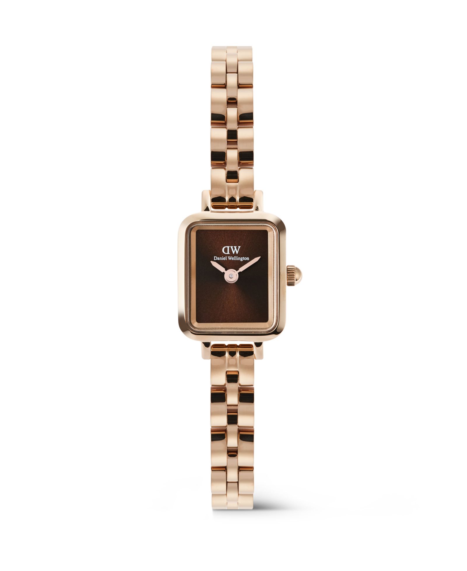 Daniel Wellington Women's Analog Rose Gold-Tone Stainless Steel Watch, 18 mm