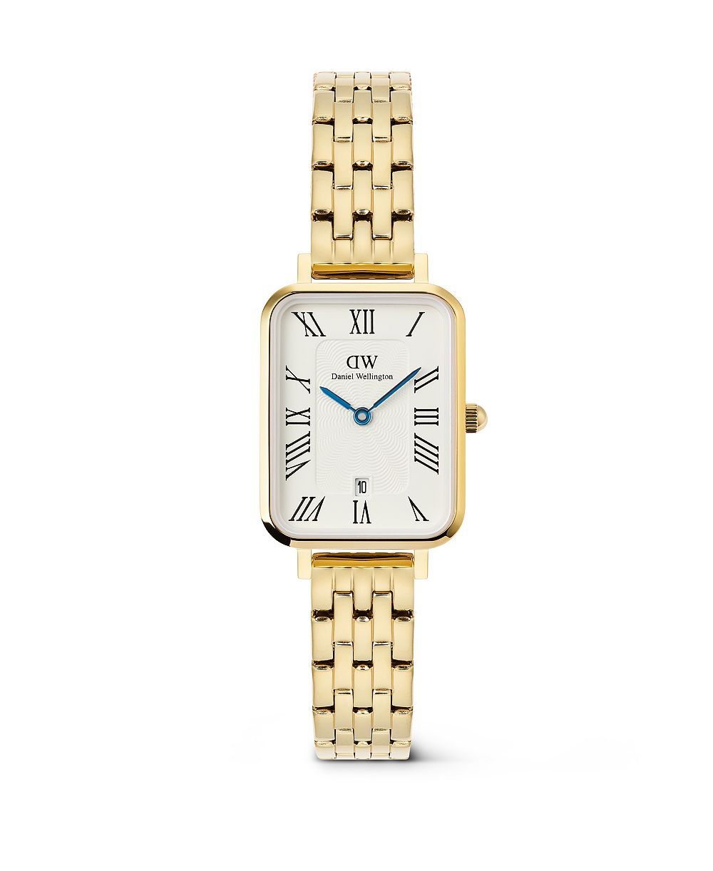 Женские часы Daniel Wellington Date Gold-Tone Stainless Steel, 26 mm