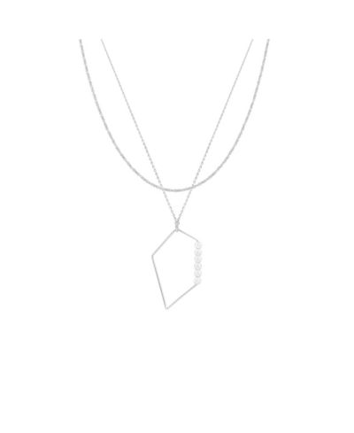Bearfruit Jewelry 18K Gold Plated Sterling Silver Dazzling Sophistication Necklace Set Holiday Gift Idea