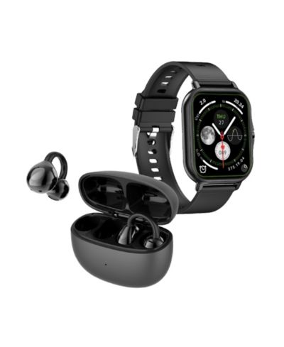 PURSONIC умный набор: стереонаушники True Wireless и смарт-часы Bluetooth все-в-одном