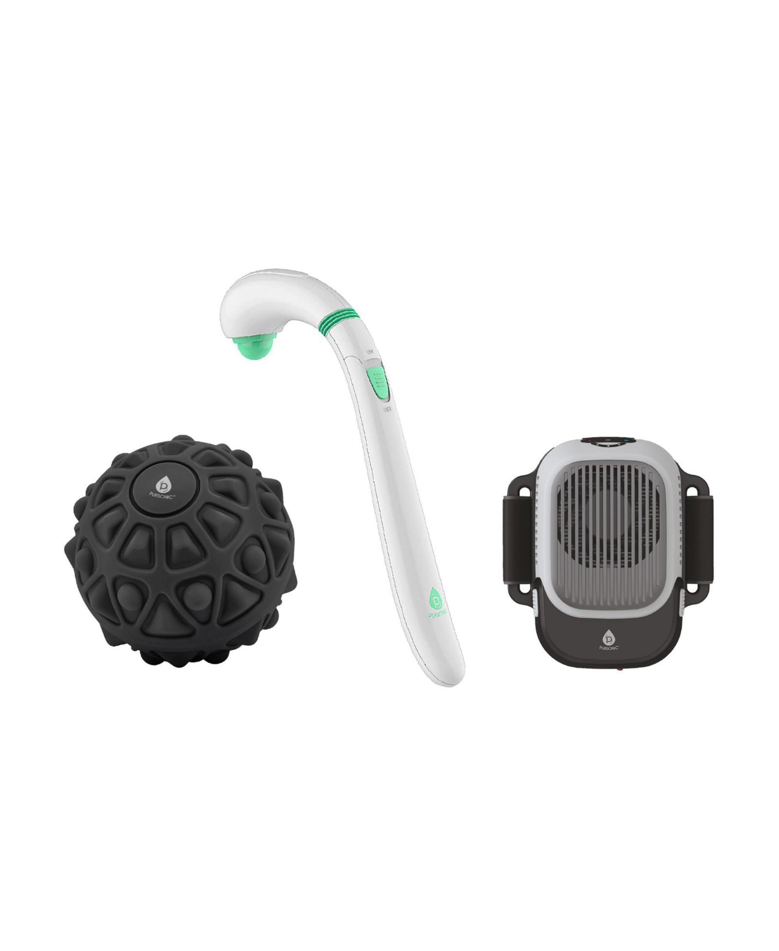 PURSONIC Triple-Threat Recovery System: Complete Muscle Wellness