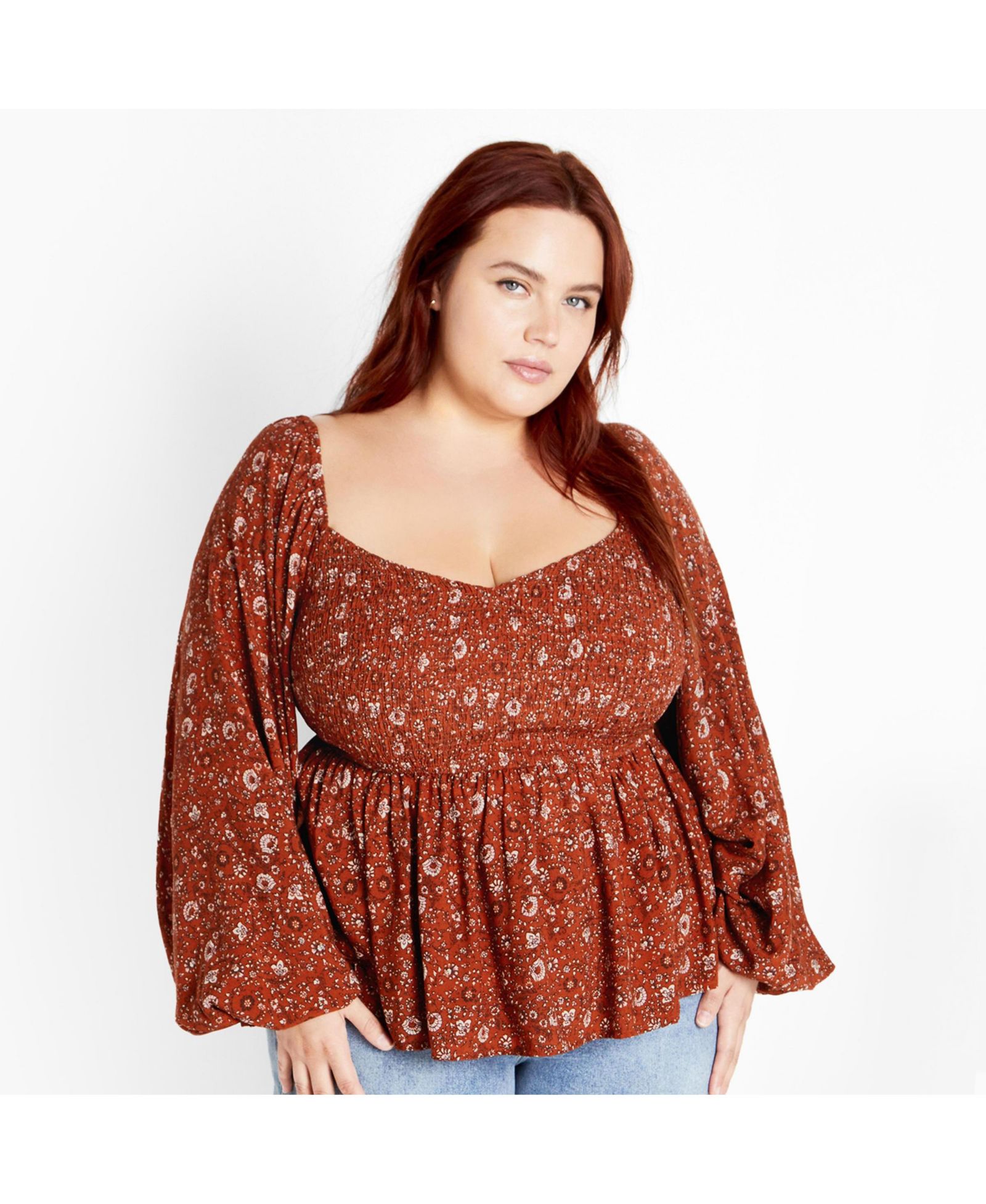CITY CHIC Plus Size платье Dahlia Top