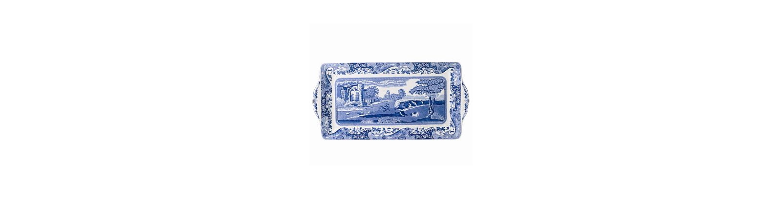 Spode Blue Italian Sandwich Tray