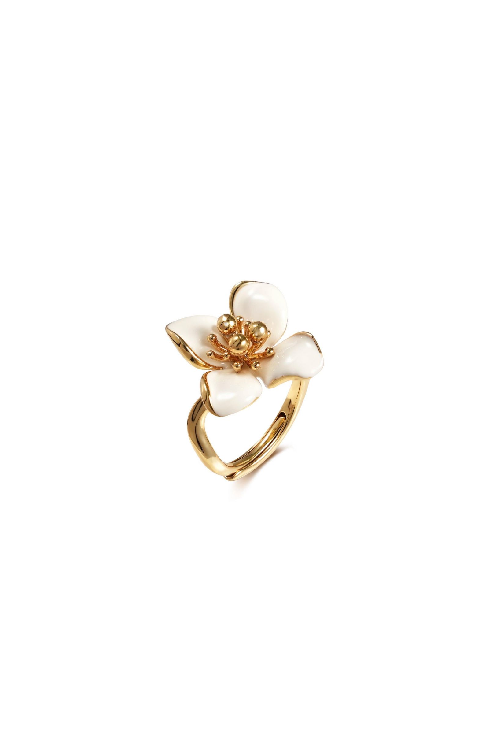 Кольцо RETRO CHIC Iris Blossom