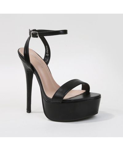 BERNESS Women's Genever Stiletto Heeled Platform Sandals