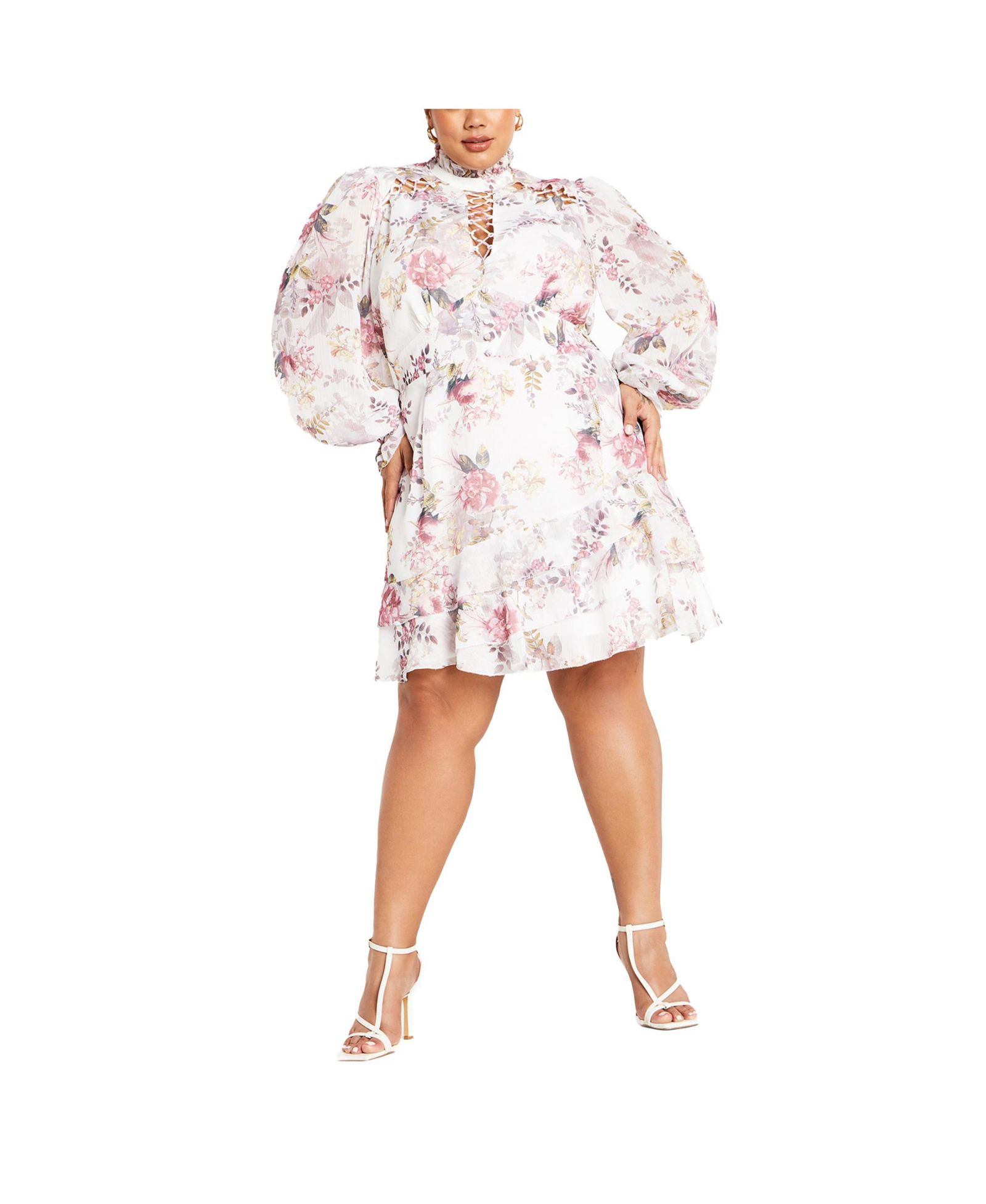 Женское платье CITY CHIC Plus Size Maddison Print