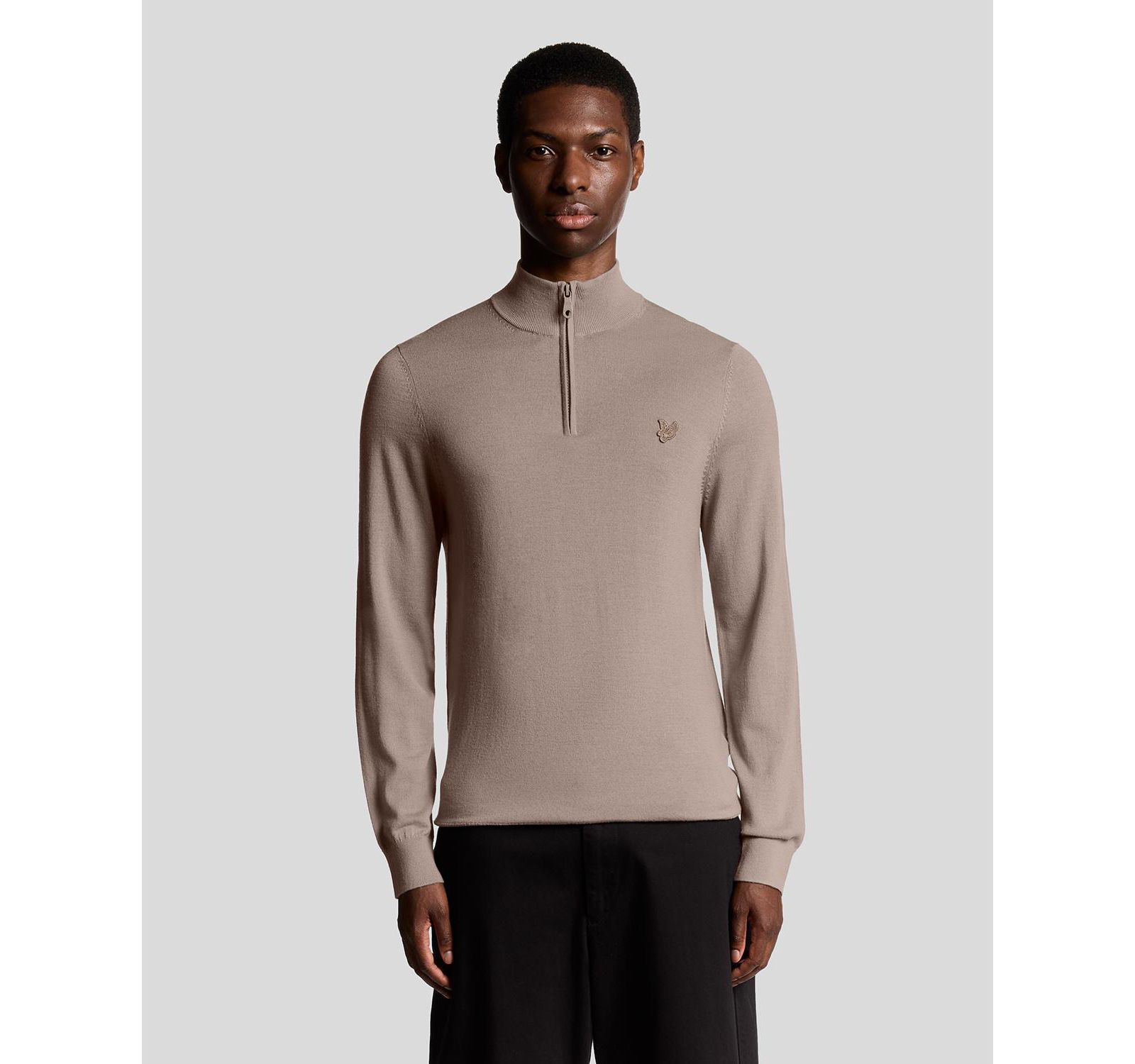 Мужской джемпер Lyle & Scott Eagle Merino Quarter Zip
