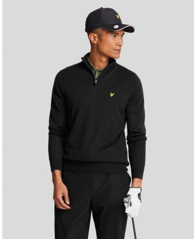 Мужской шерстяной джемпер с молнией Lyle & Scott
