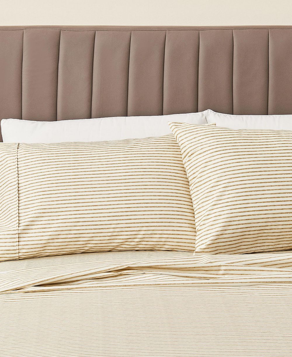 Linery and Co. Ultra-Soft Striped Brushed Microfiber Sheet Set