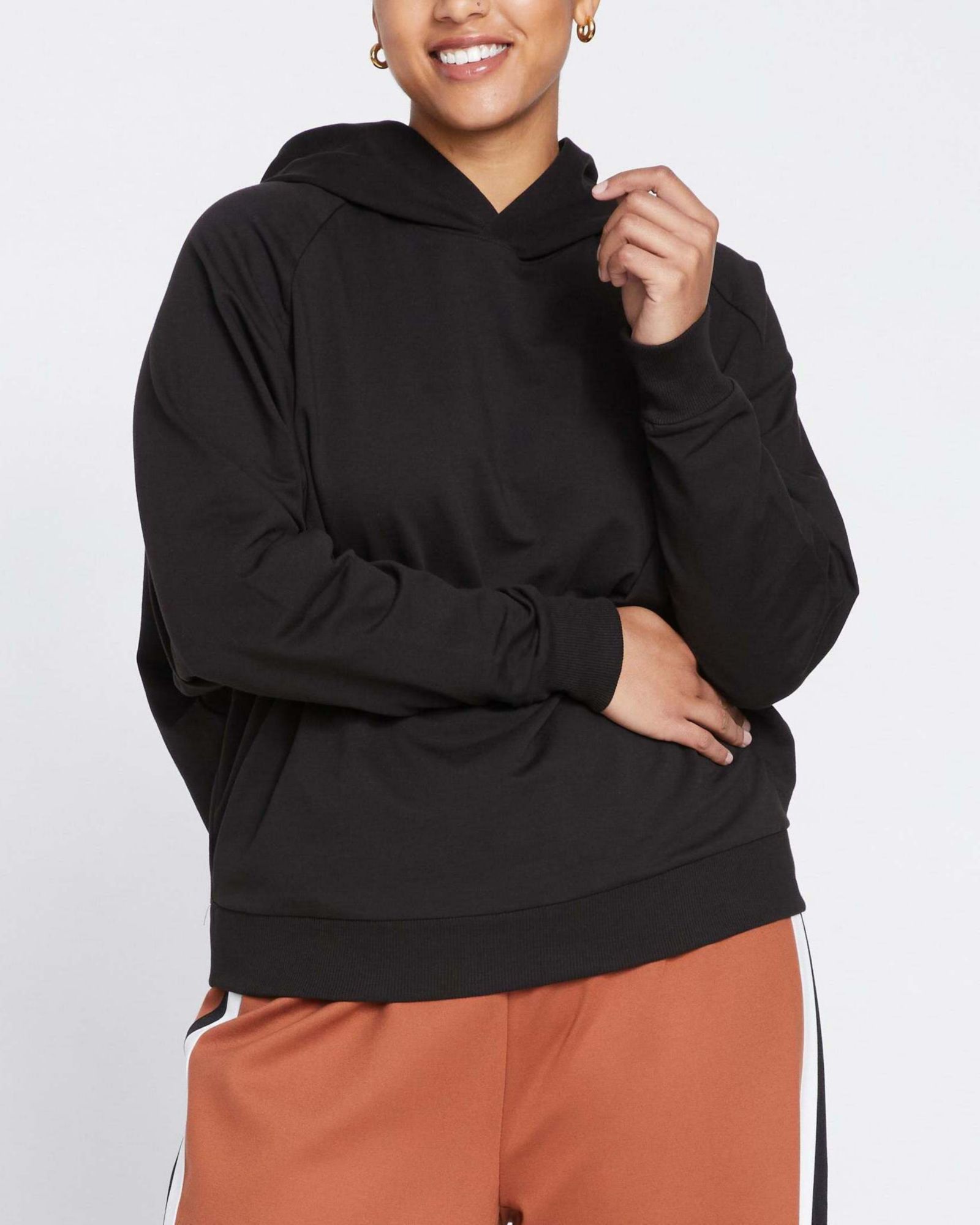 Худи Universal Standard Plus Size French Terry Pullover Hoodie