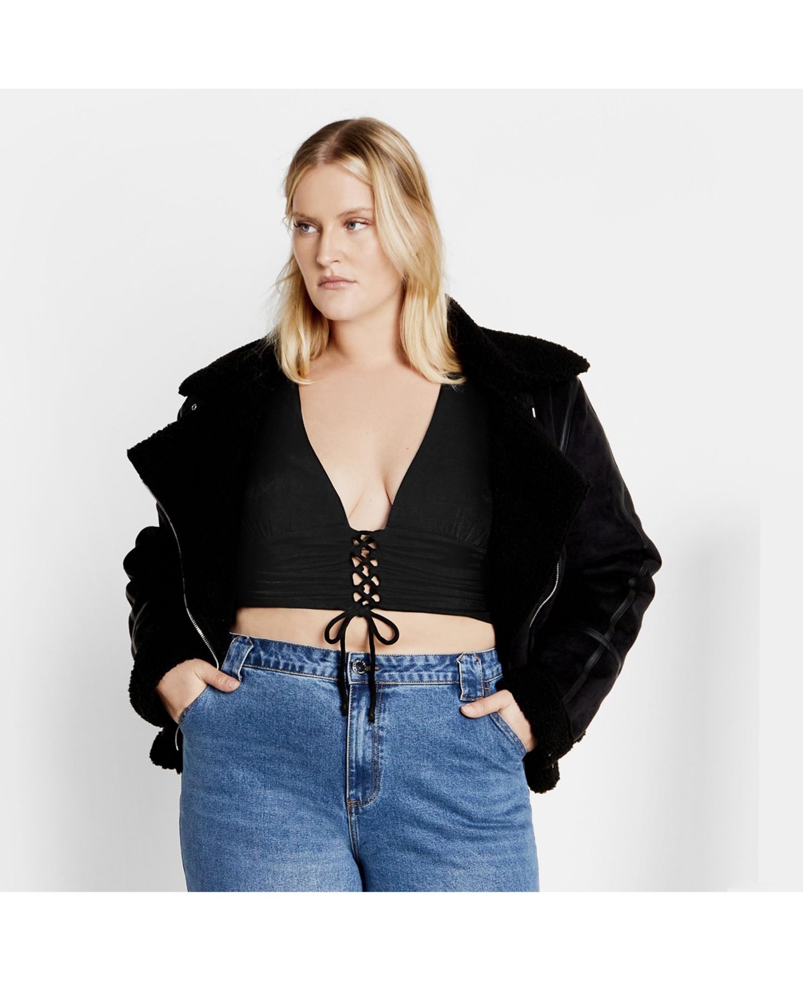 Женский топ CITY CHIC Plus Size Baylee