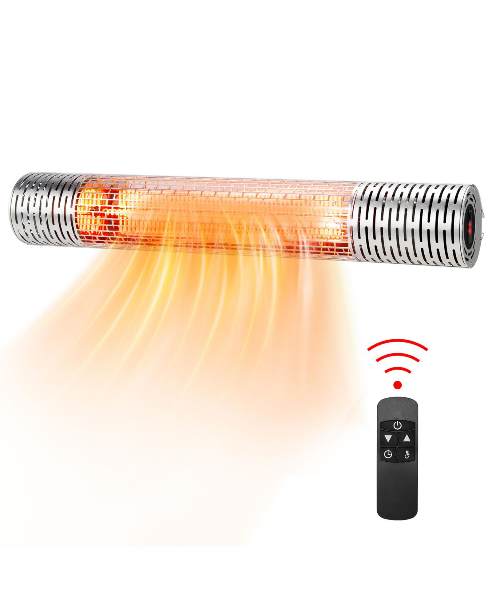 Инфракрасный обогреватель Costway 1500W настенный для дома и улицы
