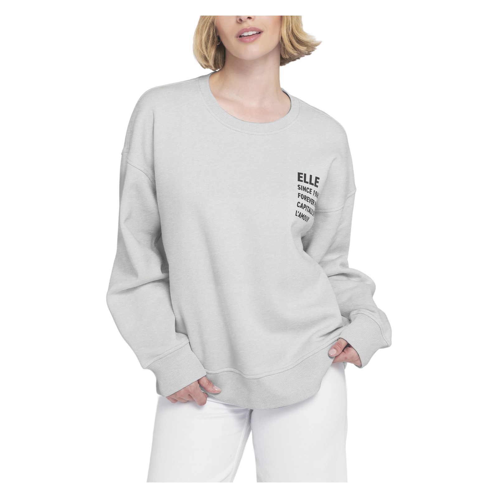 Женское свитшот с принтом ELLE Collection