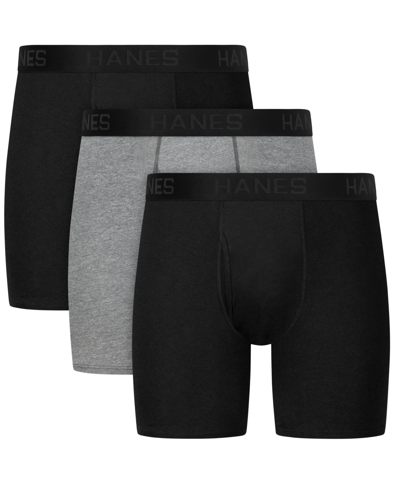 Мужские боксеры-брифы Hanes Ultimate Comfort Blend, 3 шт