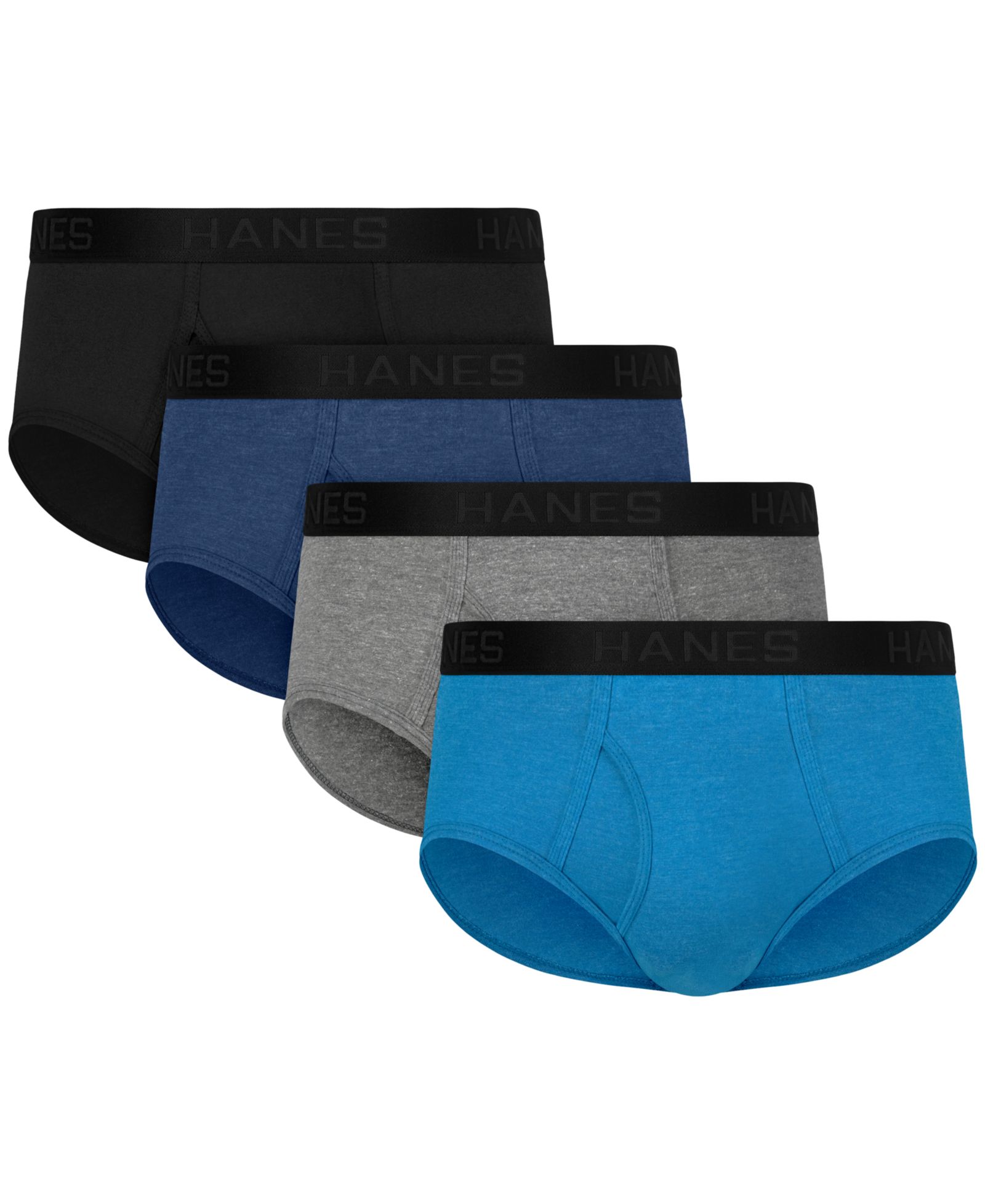 Hanes Men's Ultimate Comfort Blend Briefs, 4-Pack