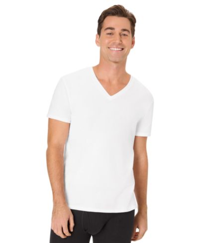 Hanes Men's Ultimate Comfort Fit V-Neck Undershirt