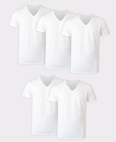 Hanes Мужская нижняя майка с V-образным вырезом, 5 шт.