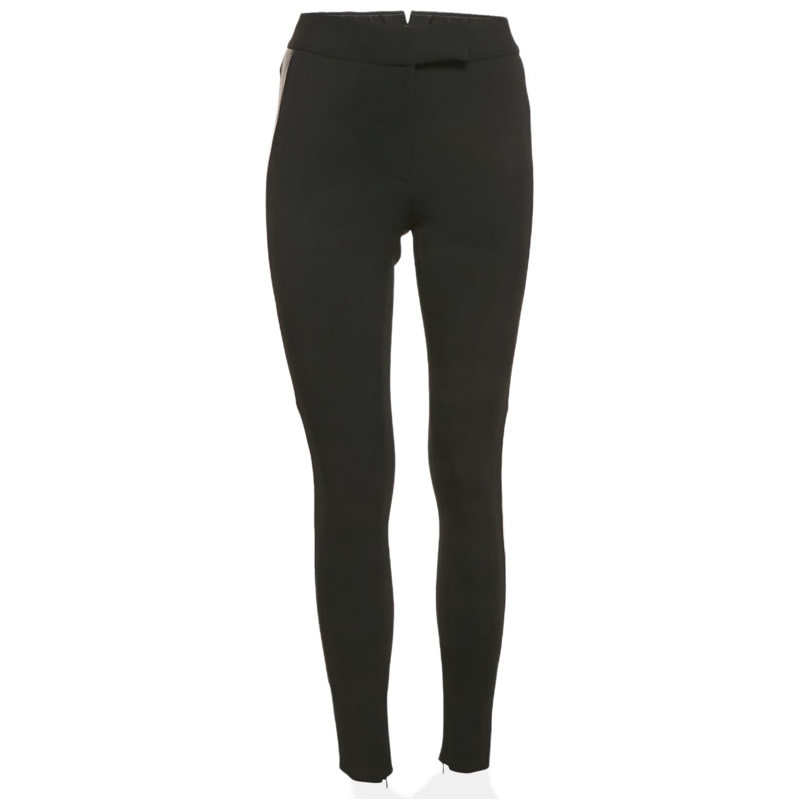 Pre-Owned Tom Ford Женские брюки из крепа с кожаной отделкой
