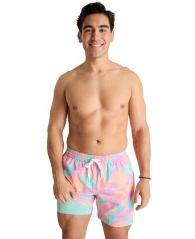 Chubbies Men's The Posh Palms Classic 5.5" Swim Trunks