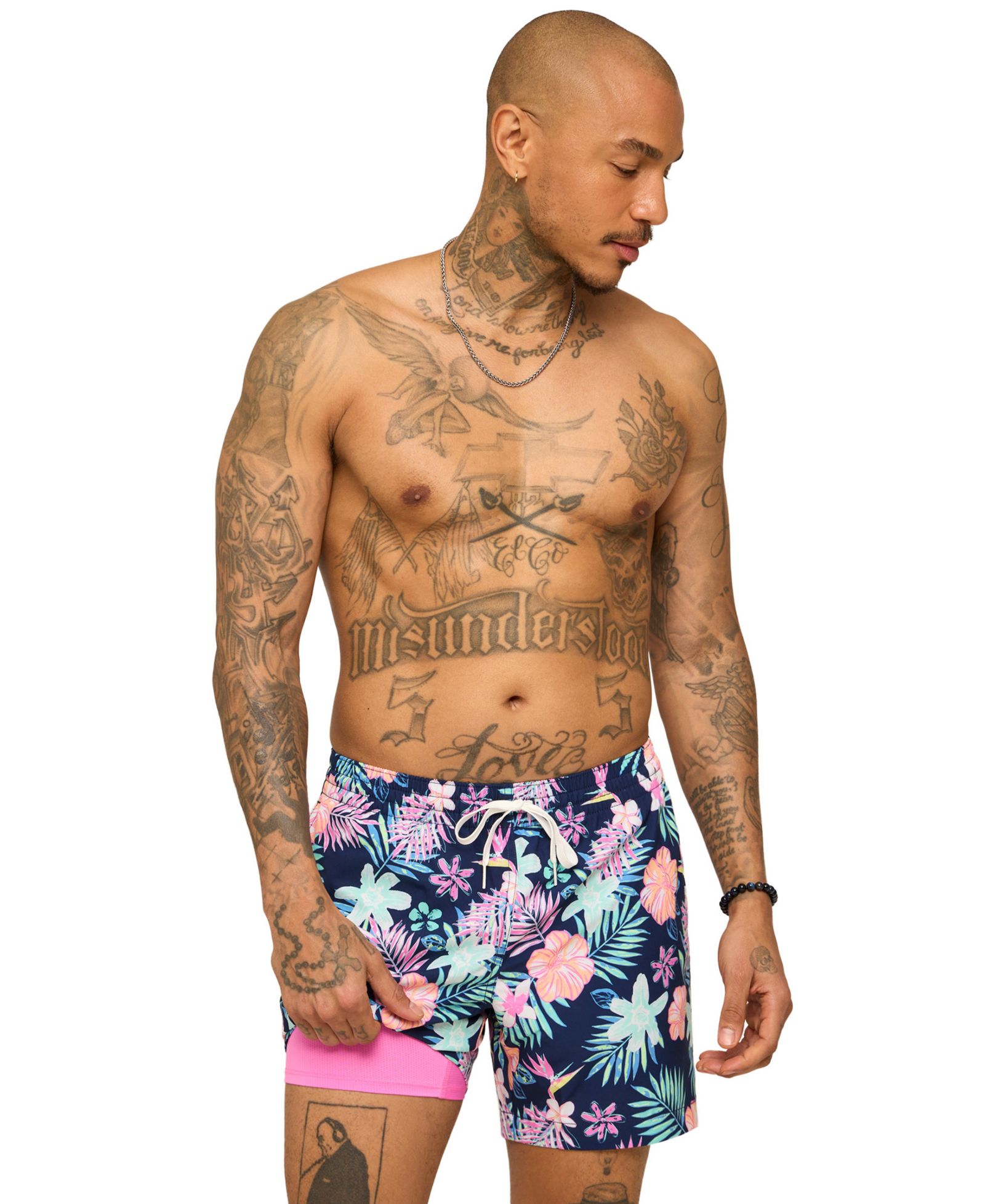 Chubbies Men's The Tropic Like Its Hots Classic 5.5" Swim Trunks