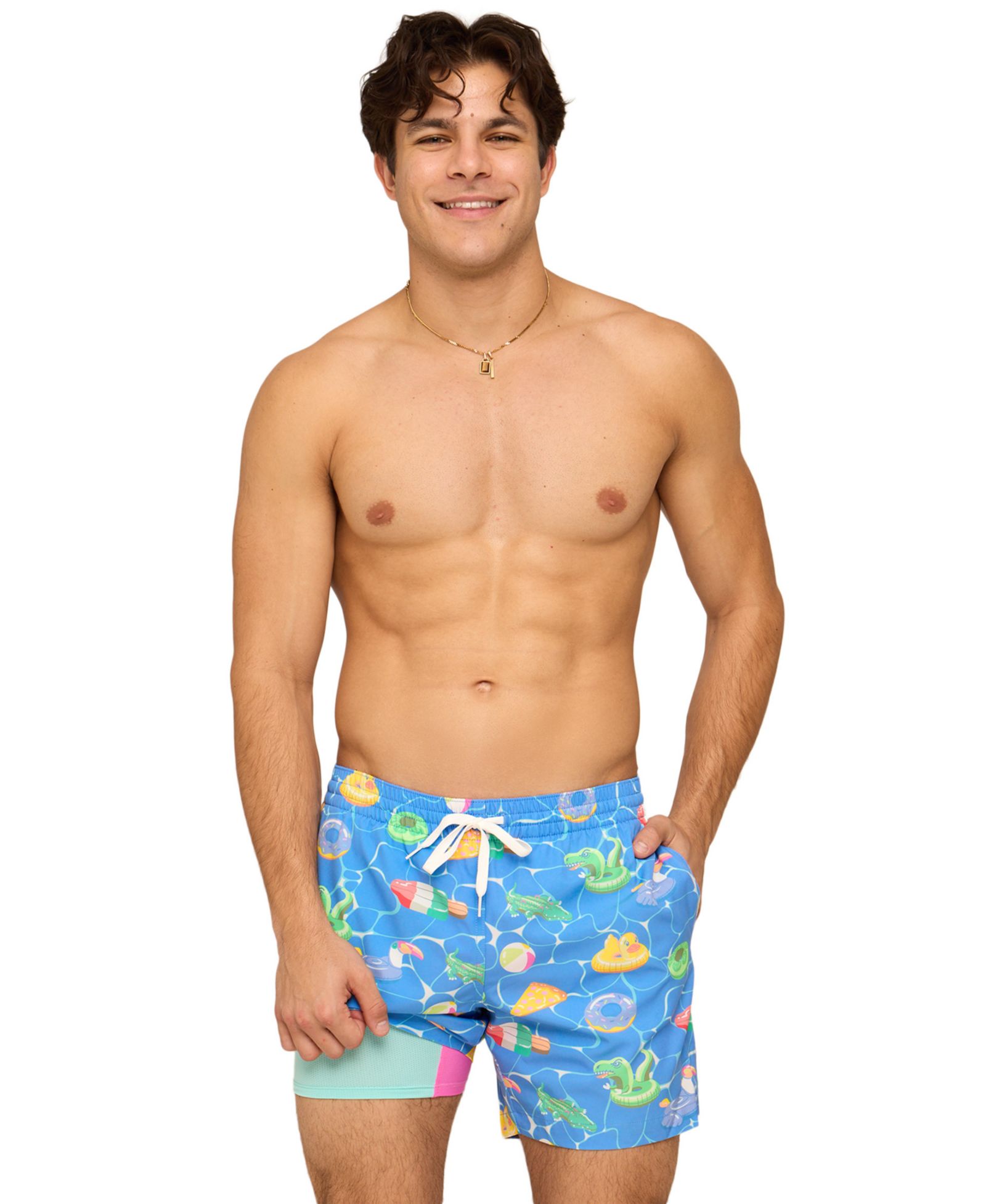 Мужские плавки для плавания Chubbies The Cannonball Crews Classic 5.5"