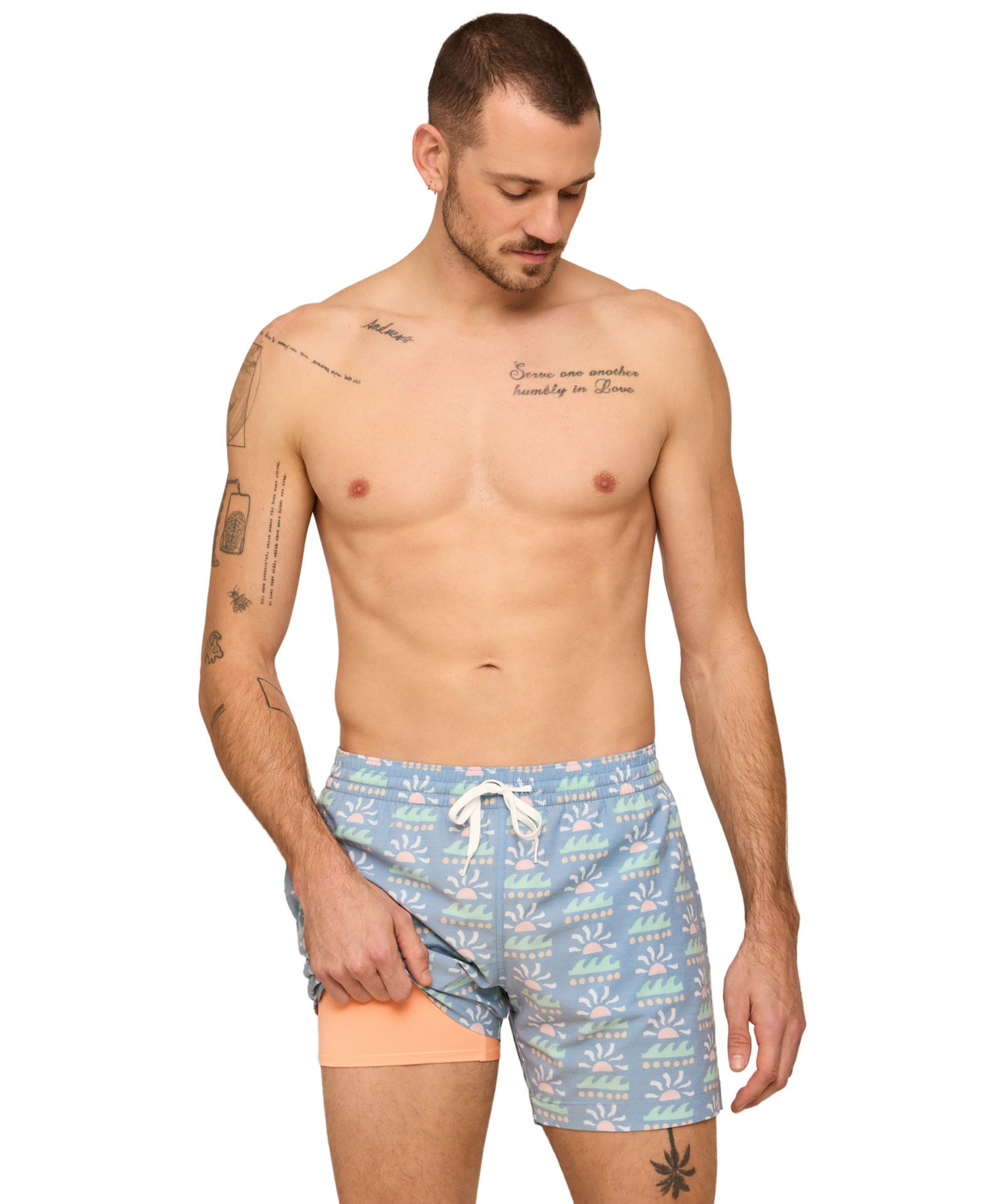 Chubbies Men's The Easygoers Classic 5.5" Swim Trunks