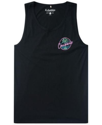 Chubbies Мужская графическая майка Regular-Fit The Night Never Sleeps