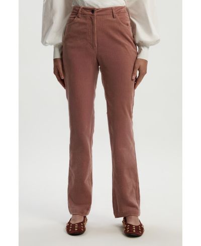 Karen Millen Women's Stretch Cord Kickflare Jean