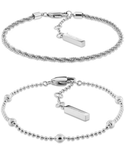 Подарочный набор браслетов Calvin Klein Layered Chain Ball