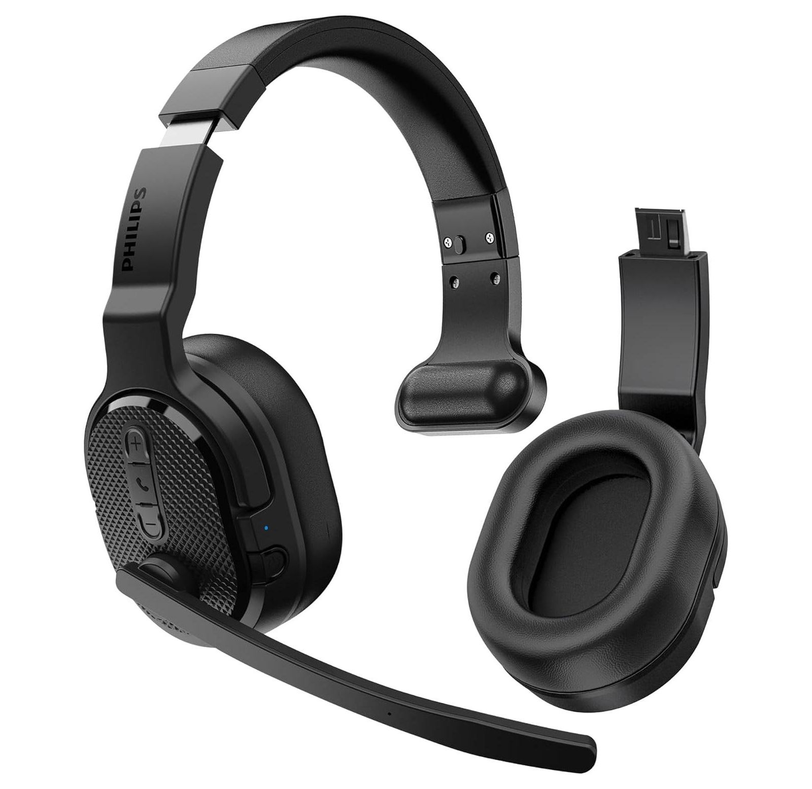 Philips Bluetooth гарнитура Mono/Stereo с микрофоном с шумоподавлением для четких звонков без рук
