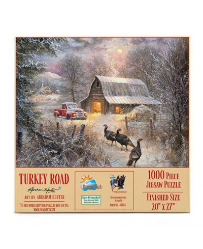 SunsOut Пазл SunsOut Turkey Road 1000 piece для взрослых на День благодарения