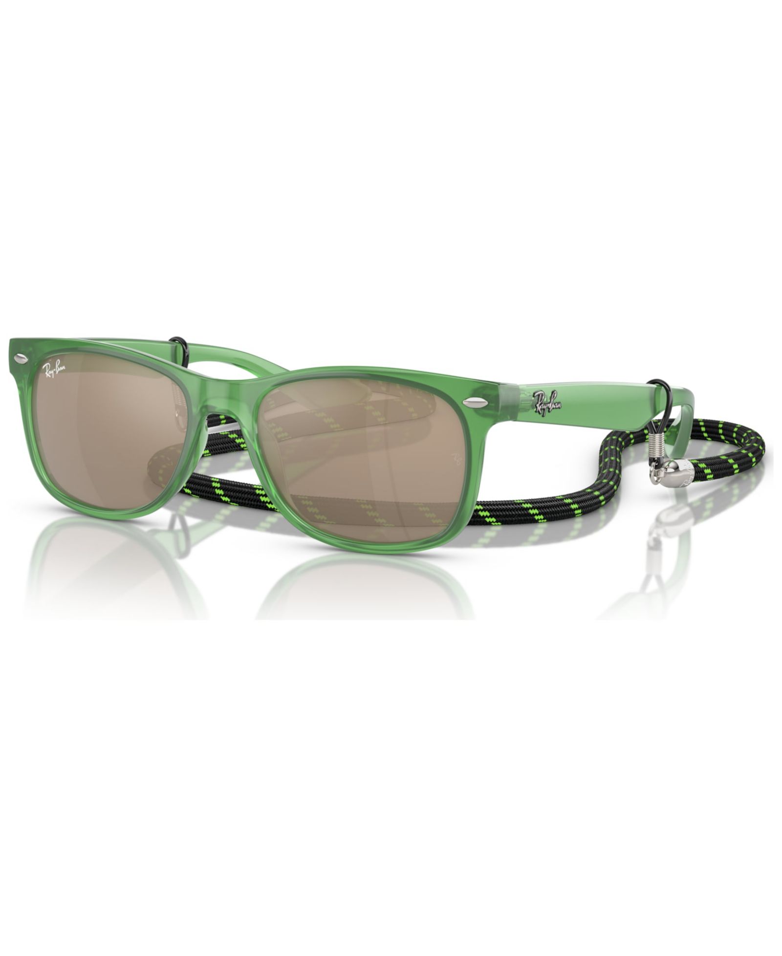 Ray-Ban Jr детские квадратные солнцезащитные очки 0RJ9052S, от 7 до 10 лет