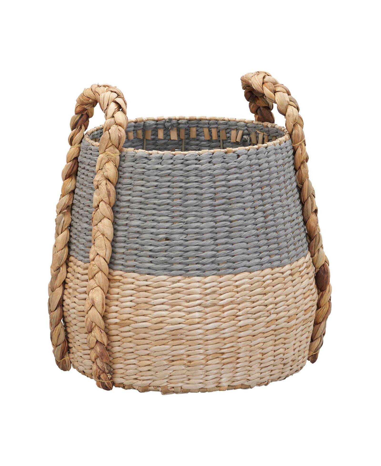 Корзина Storied Home Cattail and Paper Terra Natural