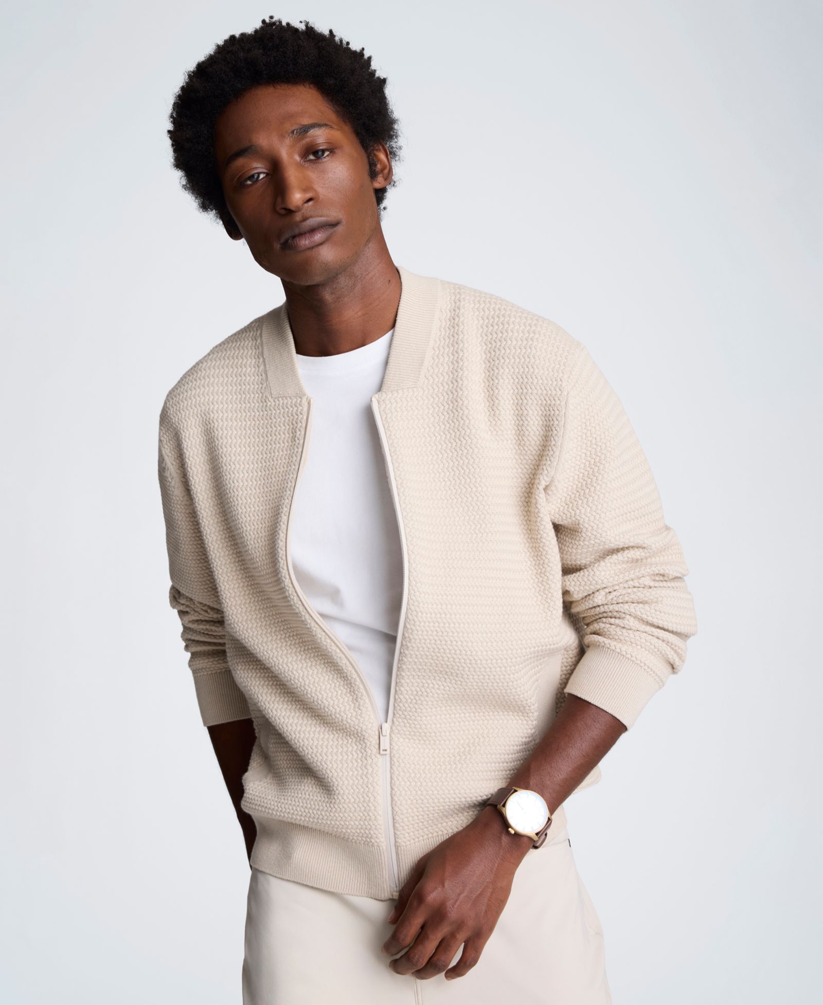 Мужской бомбер Kenneth Cole Slim-Fit
