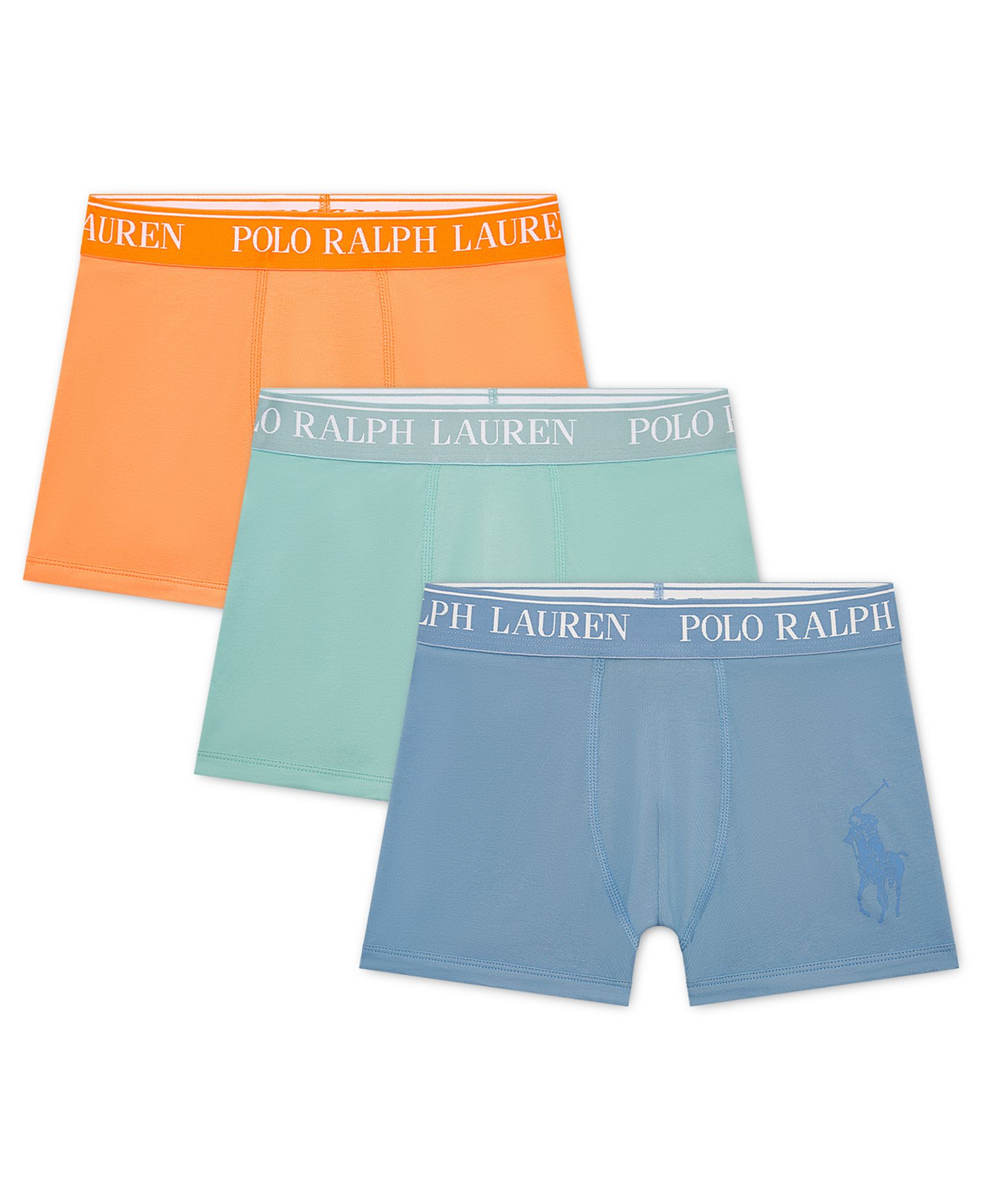 Боксеры Polo Ralph Lauren Boys' 8-20 Logo, 3-Pack