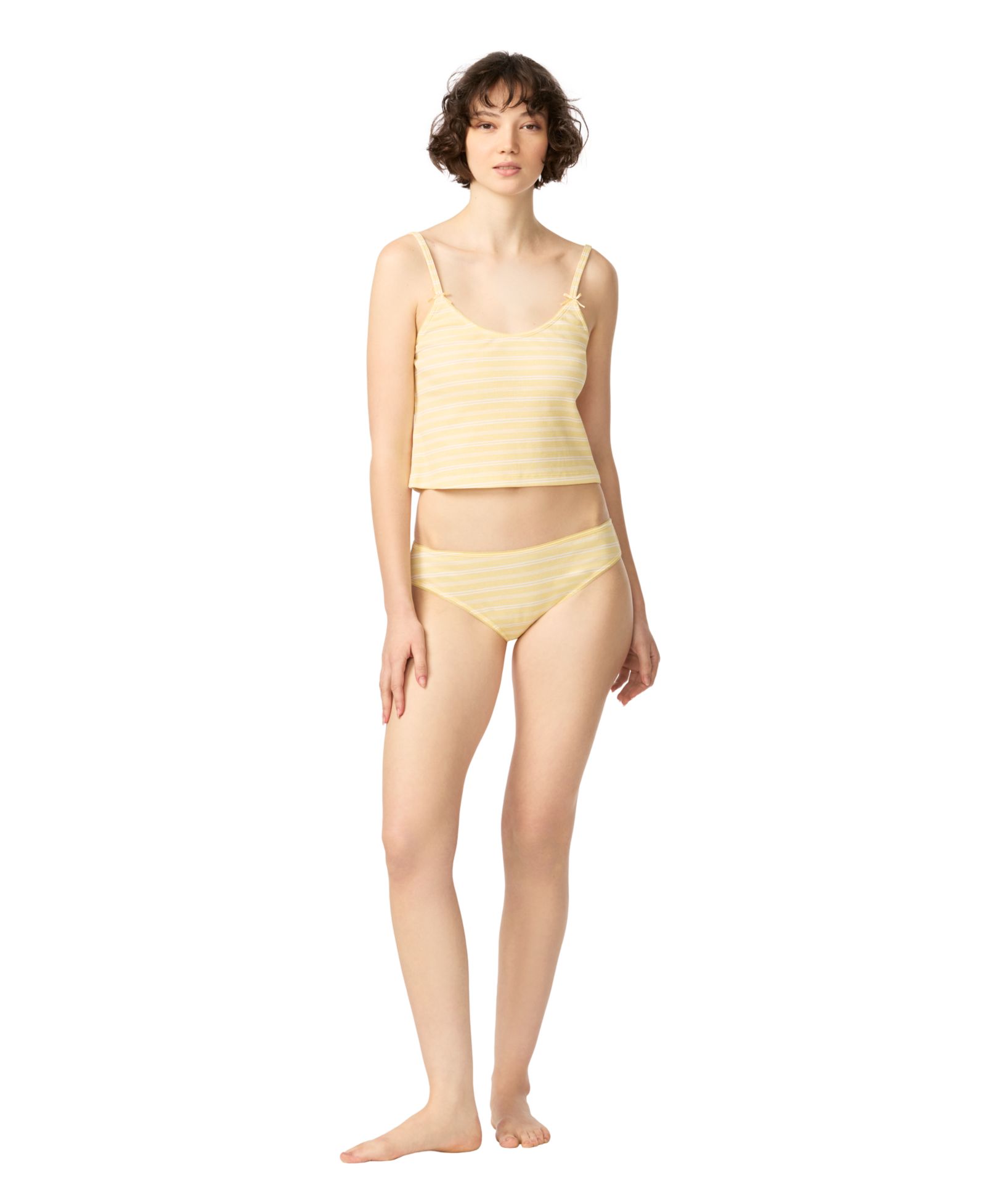 GAP Women's Printed Camisole Bikini Top and Bottom, 2-Piece Set GPWU563413