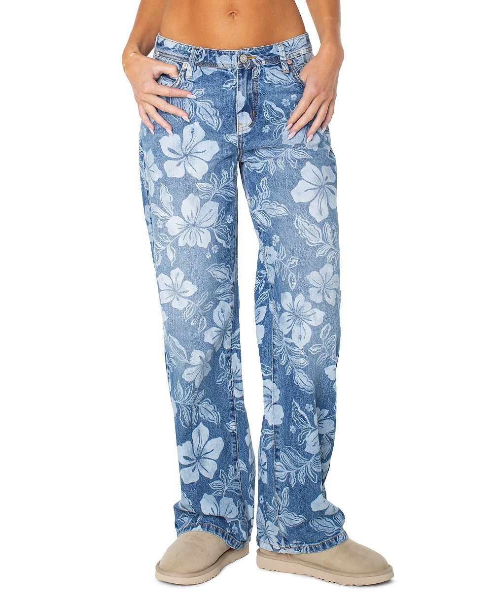 Roxy Women's Haven Flora Low-Rise  Jeans