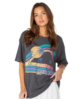 Женская футболка Roxy Heatwave Graphic Oversized Drop-Shoulder
