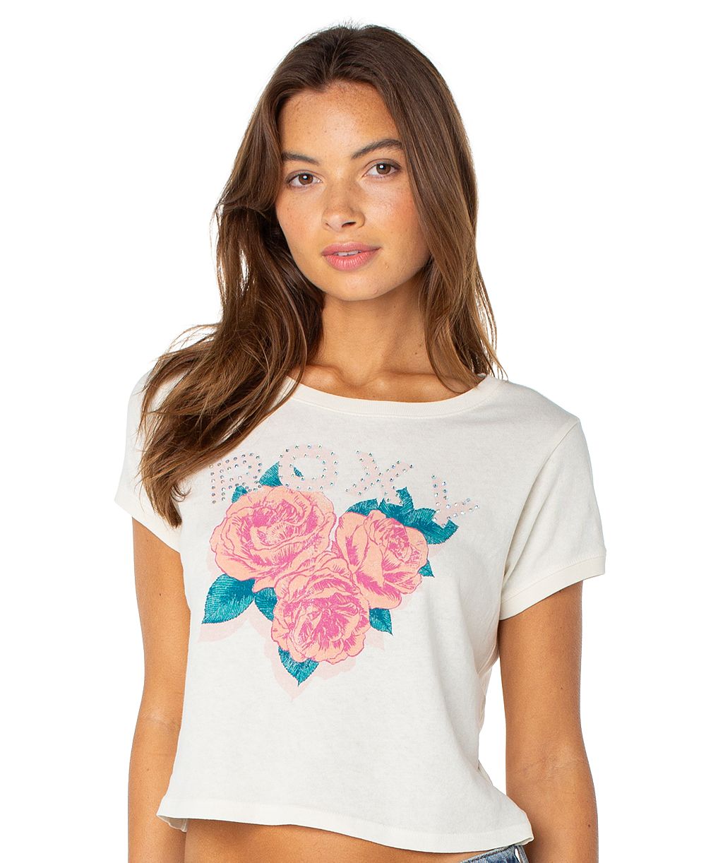Женская футболка Roxy Crop Graphic