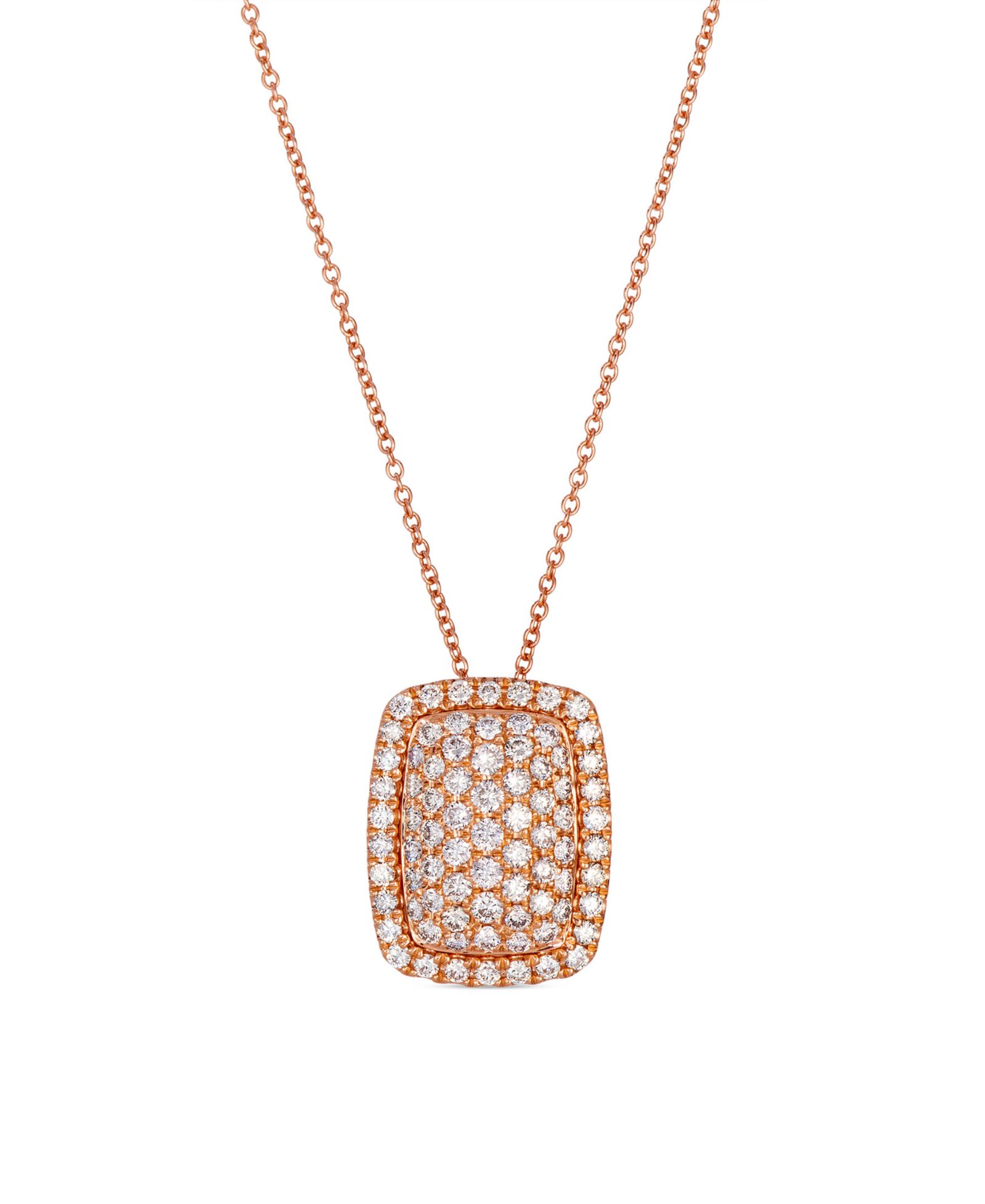 Le Vian подвеска с бриллиантом Nude (1.08 ct. t.w.) в золоте 14k Strawberry Gold