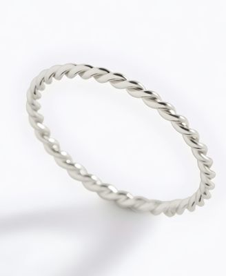 Золоченое плетеное кольцо Mint & Lily Gold Plated Braided Ring