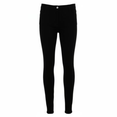 Pre-Owned Givenchy Women's Black Knit Zip Front Leggings